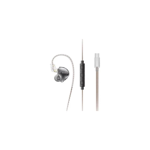 Słuchawki FiiO JD10 TC Transparent Black Dynamiczne monitory douszne