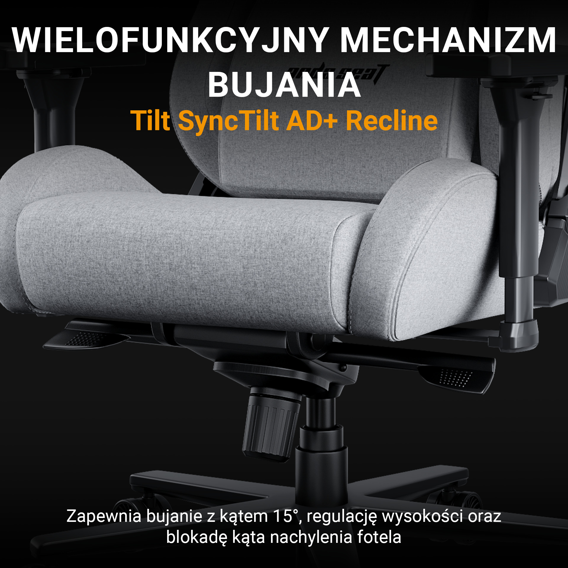 Mechanizm bujania Tilt SyncTilt AD+ Recline