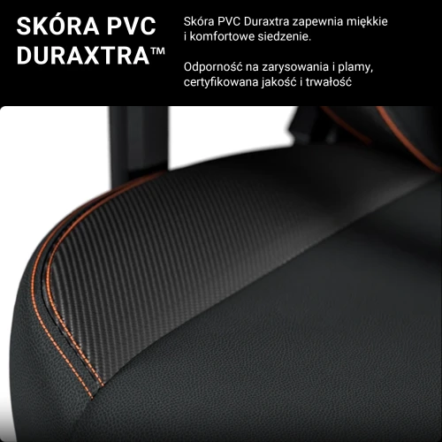 Fotel Anda Seat Kaiser 3 L Materiałowy Dark Gray