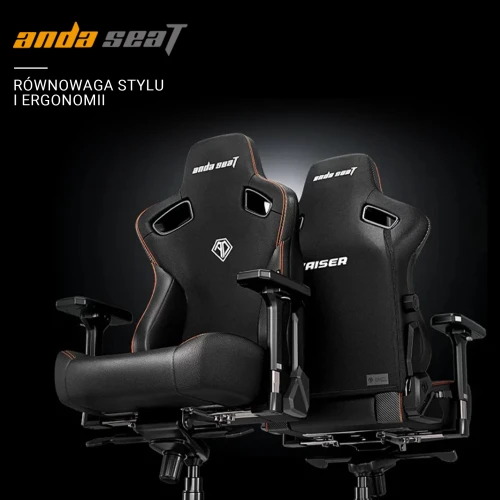 Fotel Anda Seat Kaiser 3 L Materiałowy Dark Gray