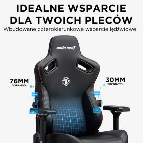 Fotel Anda Seat Kaiser 3 XL Black