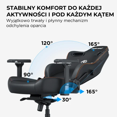 Fotel Anda Seat Kaiser 3 XL Black