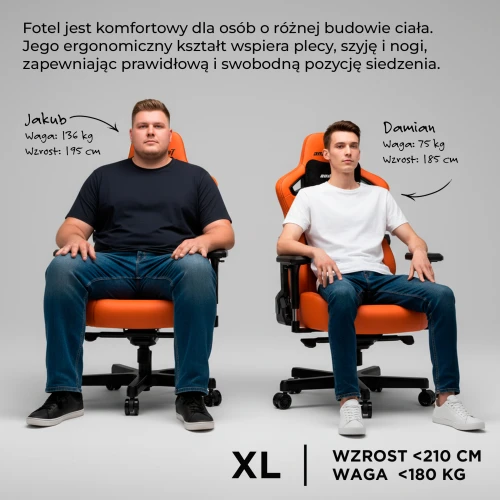 Fotel Anda Seat Kaiser 3 XL Black