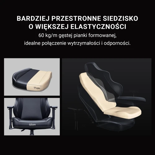 Fotel Anda Seat Phantom 3 Size L White