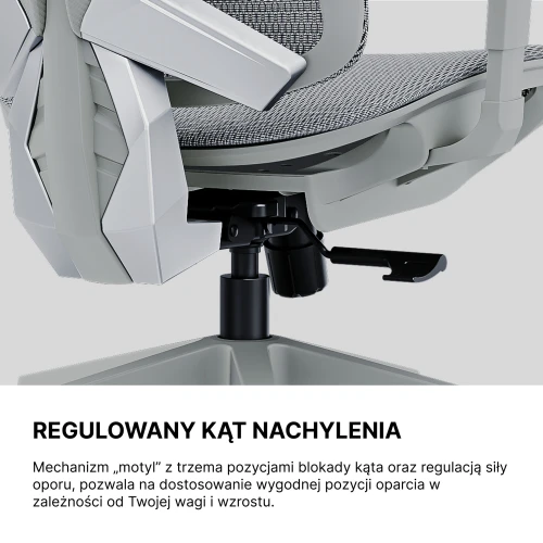 Fotel Anda Seat X-Air Mega Size XL Mesh Gray Twilight