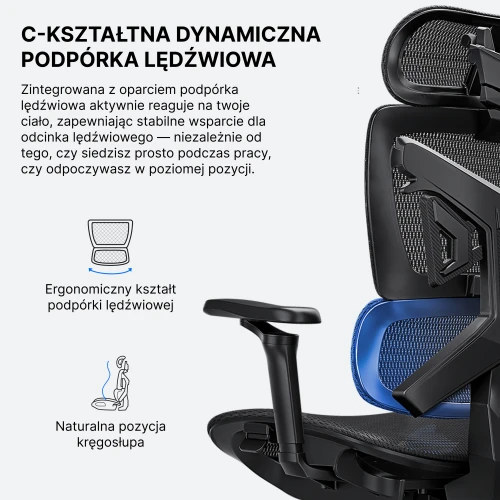 Fotel Anda Seat X-Air Pro Size XL Mesh Space Black