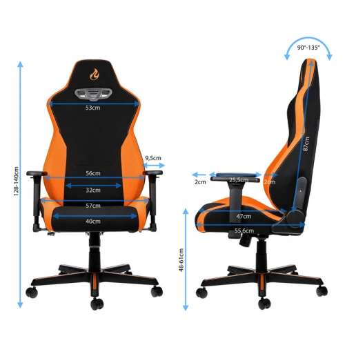 Fotel Dla Gracza Nitro Concepts S300 - Horizon Orange