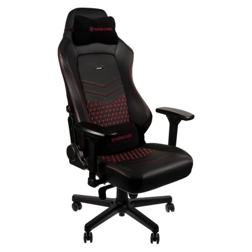 Fotel Dla Gracza Noblechairs HERO Real Leather Black-Red