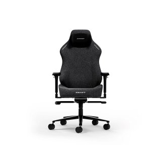 Fotel DXRacer CRAFT Black Materiałowy XL