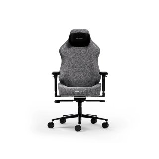 Fotel DXRacer CRAFT Gray Materiałowy XL