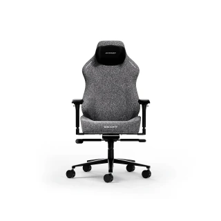 Fotel DXRacer CRAFT Gray Materiałowy XL