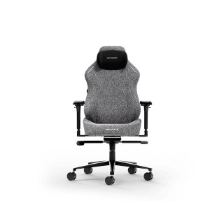 Fotel DXRacer CRAFT Grey Materiałowy L