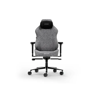 Fotel DXRacer CRAFT Grey Materiałowy L
