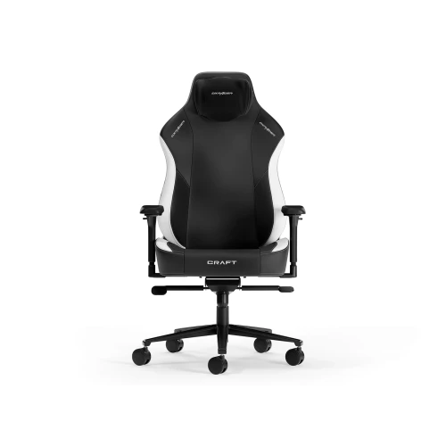 Fotel DXRacer CRAFT L Black & White EPU Leather