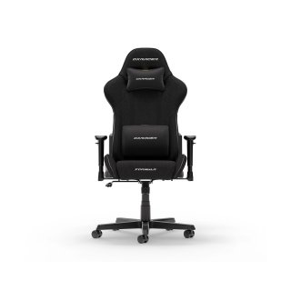 Fotel DXRacer FORMULA Black Materiałowy L