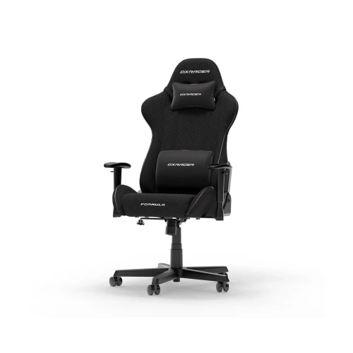 Fotel DXRacer FORMULA Black Materiałowy L