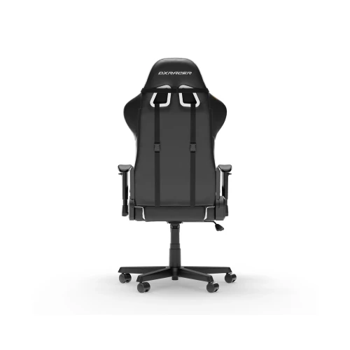 Fotel DXRacer FORMULA Black & White PVC Leather L
