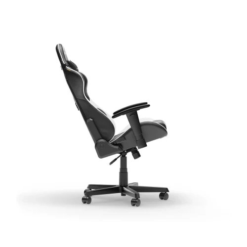 Fotel DXRacer FORMULA Black & White PVC Leather L