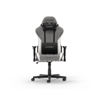 Fotel DXRacer FORMULA Grey & White Materiałowy  L