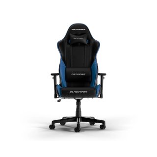 Fotel DXRacer GLADIATOR L Black & Blue PVC Leather