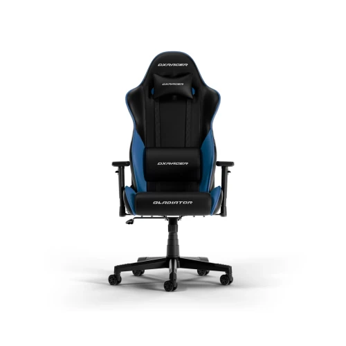 Fotel DXRacer GLADIATOR L Black & Blue PVC Leather