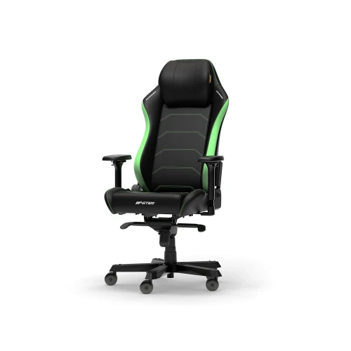 Fotel DXRacer MASTER Black & Green EPU Leather XL