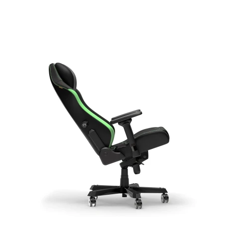 Fotel DXRacer MASTER Black & Green EPU Leather XL