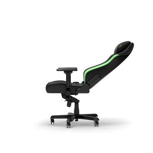 Fotel DXRacer MASTER Black & Green EPU Leather XL