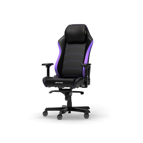 Fotel DXRacer MASTER Black & Violet EPU Leather XL