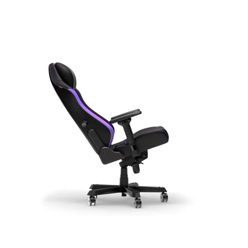 Fotel DXRacer MASTER Black & Violet EPU Leather XL