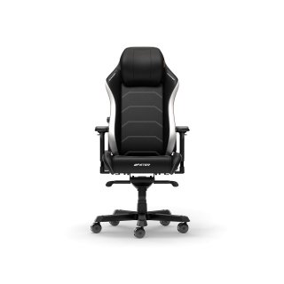 Fotel DXRacer MASTER Black & White EPU Leather XL
