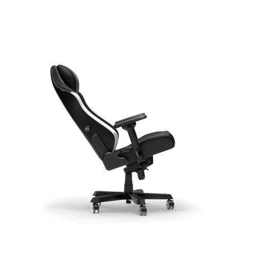 Fotel DXRacer MASTER Black & White EPU Leather XL