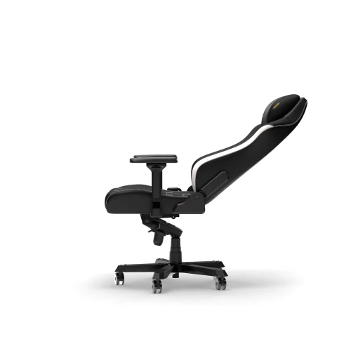Fotel DXRacer MASTER Black & White EPU Leather XL
