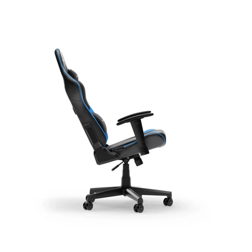 Fotel DXRacer PRINCE Black & Blue PVC Leather L