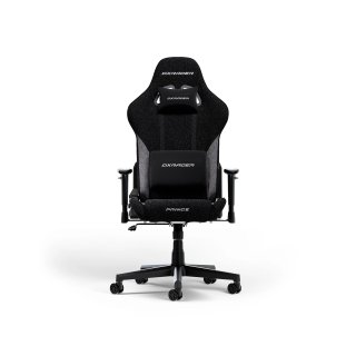 Fotel DXRacer PRINCE Black & Grey Materiałowy L
