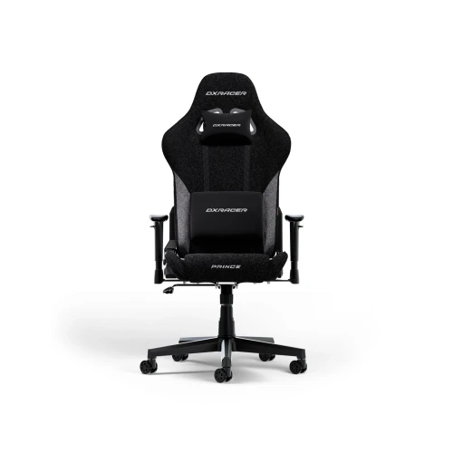 Fotel DXRacer PRINCE Black & Grey Materiałowy L