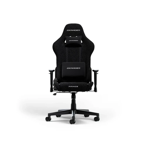Fotel DXRacer PRINCE Black Materiałowy L