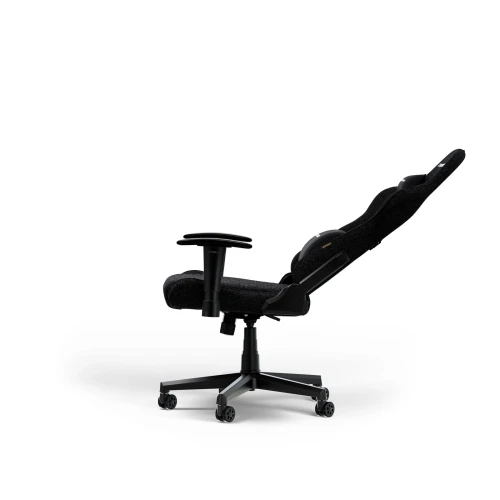 Fotel DXRacer PRINCE Black Materiałowy L