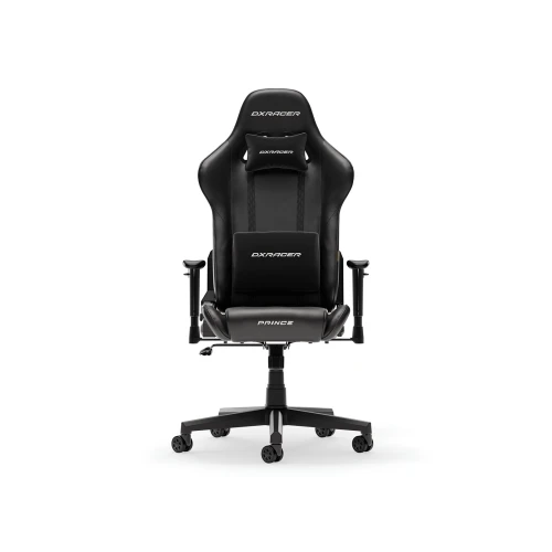 Fotel DXRacer PRINCE Black PVC Leather L