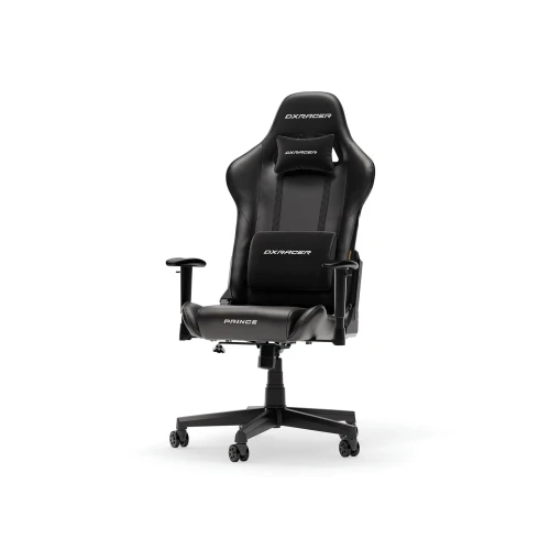 Fotel DXRacer PRINCE Black PVC Leather L