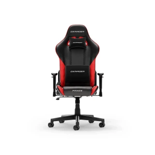 Fotel DXRacer PRINCE Black & Red PVC Leather L