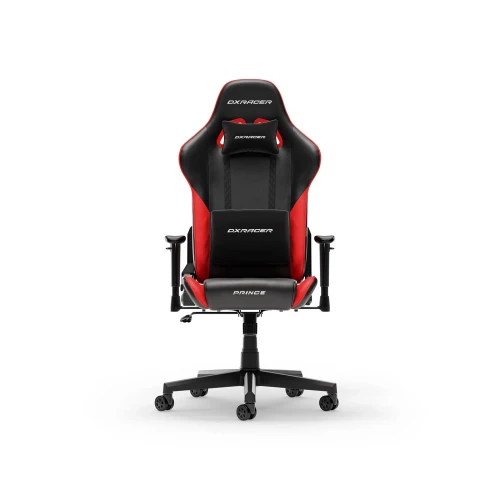 Fotel DXRacer PRINCE Black & Red PVC Leather L