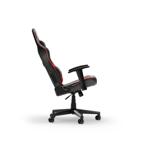 Fotel DXRacer PRINCE Black & Red PVC Leather L