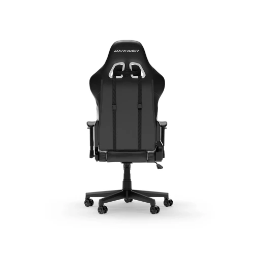 Fotel DXRacer PRINCE Black & White PVC Leather L