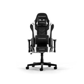 Fotel DXRacer PRINCE L Black & White PVC Leather