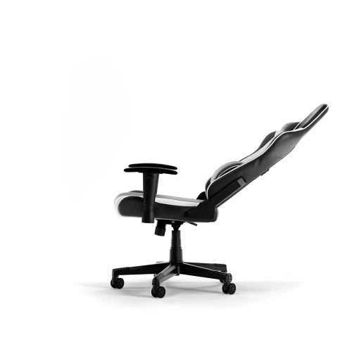 Fotel DXRacer PRINCE L Black & White PVC Leather