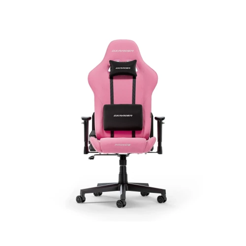 Fotel DXRacer PRINCE Pink Materiałowy L