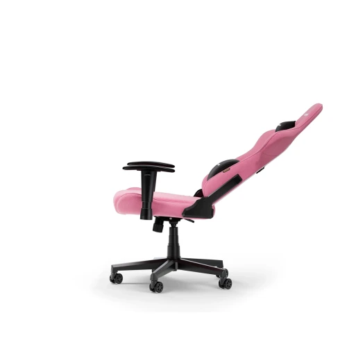 Fotel DXRacer PRINCE Pink Materiałowy L
