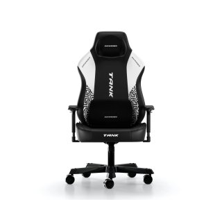 Fotel DXRacer TANK Black & White Armour EPU Leather XXL