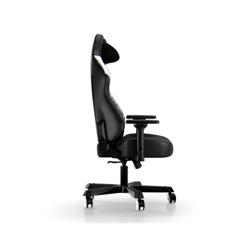 Fotel DXRacer TANK Black & White Armour EPU Leather XXL